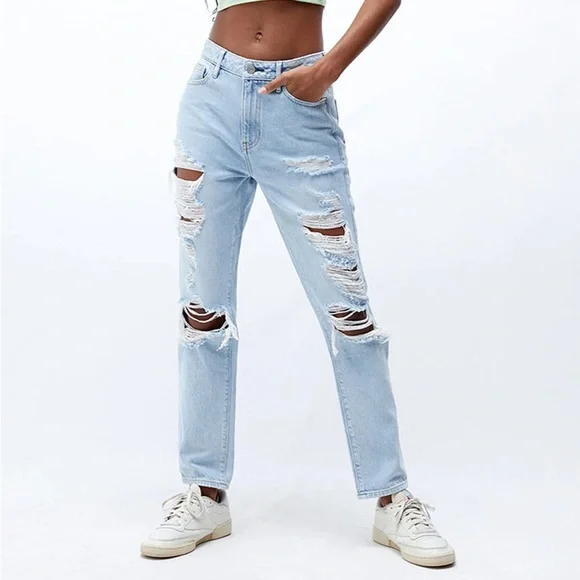 PacSun Jeans Nwt Pacsun Light Blue Mom Jeans Size 26 Poshmark